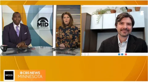 CBS: Dustin Smith Featured in “This holiday season, don't forget about the benefits of charitable giving”